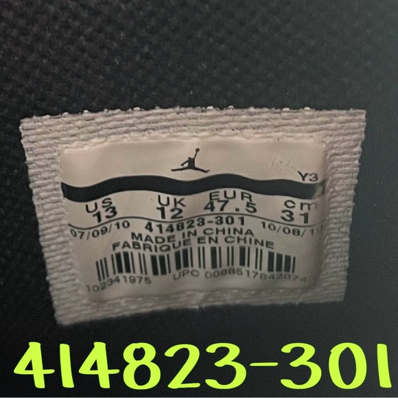 Nike Air Jordan’s 1 Anodized Green - Picture 5 of 5